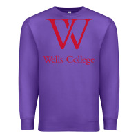 Purple wells college Premium Sweatshirt - linhVisuals