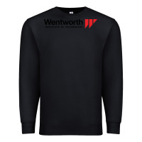 Black wentworth institute of technology Premium Sweatshirt - linhVisuals