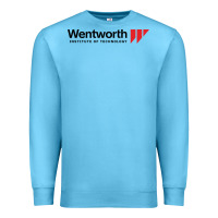 Ocean Blue wentworth institute of technology Premium Sweatshirt - linhVisuals