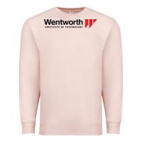 Pale Pink wentworth institute of technology Premium Sweatshirt - linhVisuals