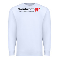 White wentworth institute of technology Premium Sweatshirt - linhVisuals