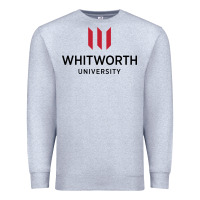 Heather Grey whitworth university Premium Sweatshirt - linhVisuals