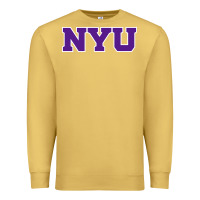 Antique Gold new york university nyu Premium Sweatshirt - linhVisuals