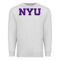 Dove Grey new york university nyu Premium Sweatshirt - linhVisuals