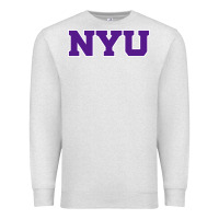 Oatmeal Heather new york university nyu Premium Sweatshirt - linhVisuals