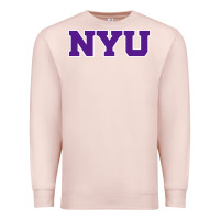 Pale Pink new york university nyu Premium Sweatshirt - linhVisuals