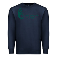 Navy wilmington college Premium Sweatshirt - linhVisuals