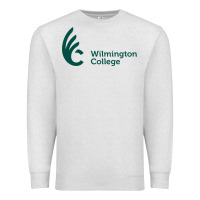 Oatmeal Heather wilmington college Premium Sweatshirt - linhVisuals