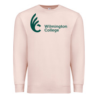 Pale Pink wilmington college Premium Sweatshirt - linhVisuals