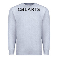 Heather Grey Calarts Premium Sweatshirt - linhVisuals