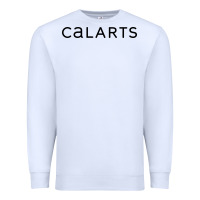 White Calarts Premium Sweatshirt - linhVisuals