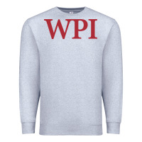 Heather Grey worcester polytechnic institute Premium Sweatshirt - linhVisuals
