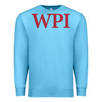 Ocean Blue worcester polytechnic institute Premium Sweatshirt - linhVisuals