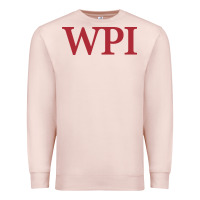 Pale Pink worcester polytechnic institute Premium Sweatshirt - linhVisuals