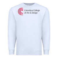 White columbus college of art and design Premium Sweatshirt - linhVisuals