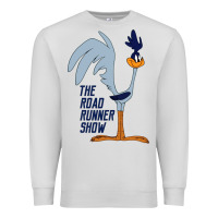 Dove Grey The Road Runner Show Premium Sweatshirt - linhVisuals