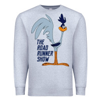 Heather Grey The Road Runner Show Premium Sweatshirt - linhVisuals