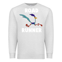 Oatmeal Heather Road Runner Beep Beep Premium Sweatshirt - linhVisuals