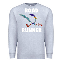 Heather Grey Road Runner Beep Beep Premium Sweatshirt - linhVisuals