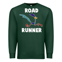 Sports Green Road Runner Beep Beep Premium Sweatshirt - linhVisuals