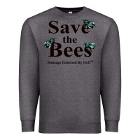 Charcoal Heather save the bees   tyler the creator Premium Sweatshirt - linhVisuals