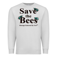 Dove Grey save the bees   tyler the creator Premium Sweatshirt - linhVisuals