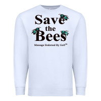 White save the bees   tyler the creator Premium Sweatshirt - linhVisuals
