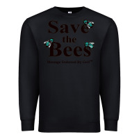 Black save the bees   tyler the creator Premium Sweatshirt - linhVisuals