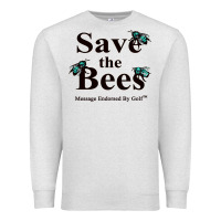 Oatmeal Heather save the bees   tyler the creator Premium Sweatshirt - linhVisuals