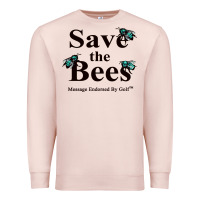 Pale Pink save the bees   tyler the creator Premium Sweatshirt - linhVisuals