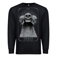 Black hunt showdown anniversary three of skulls black t shirt Premium Sweatshirt - linhVisuals
