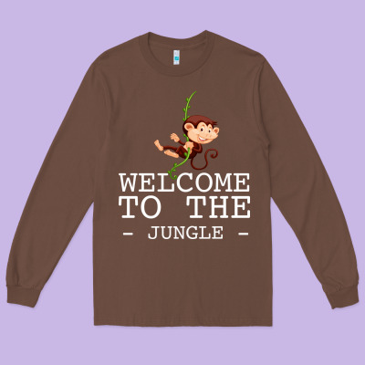 Welcome To The Jungle Long Sleeve Tee Designed By Bettercallsaul