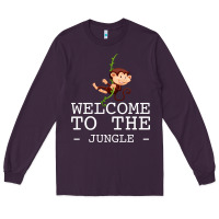 Plum Welcome To The Jungle Long Sleeve Tee - Bettercallsaul