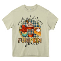 Mossy just a girl who loves pumpkin spice Heavy Core Tee - CowGirlArtShop