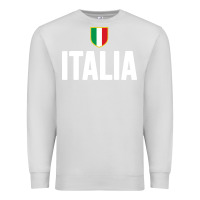 Dove Grey italia soccer jersey Premium Sweatshirt - linhVisuals