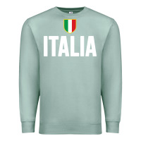 Seafoam italia soccer jersey Premium Sweatshirt - linhVisuals