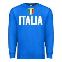 True Royal italia soccer jersey Premium Sweatshirt - linhVisuals