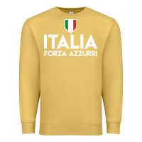 Antique Gold italia soccer jersey Premium Sweatshirt - linhVisuals