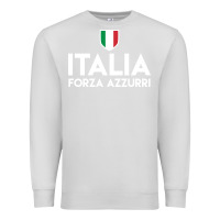 Dove Grey italia soccer jersey Premium Sweatshirt - linhVisuals