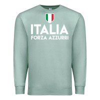 Seafoam italia soccer jersey Premium Sweatshirt - linhVisuals