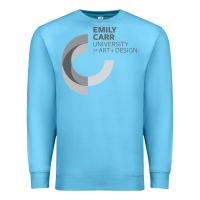 Ocean Blue emily carr university of art and design Premium Sweatshirt - linhVisuals