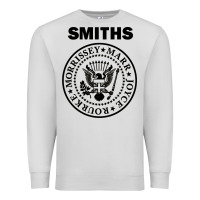 Dove Grey the smiths Premium Sweatshirt - linhVisuals