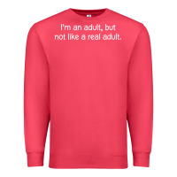 Cardinal i'm an adult, but not like Premium Sweatshirt - linhVisuals