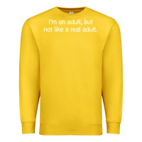 Lemon i'm an adult, but not like Premium Sweatshirt - linhVisuals
