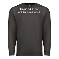 Smoke i'm an adult, but not like Premium Sweatshirt - linhVisuals