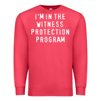 Cardinal i'm in the witness protection program Premium Sweatshirt - linhVisuals