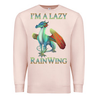 Pale Pink Chill Rainwing Dragon Retro Fan Tee Wings of Fire Premium Sweatshirt - linhVisuals