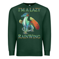 Sports Green Chill Rainwing Dragon Retro Fan Tee Wings of Fire Premium Sweatshirt - linhVisuals