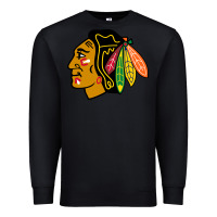 Black the  blackhawks Premium Sweatshirt - linhVisuals