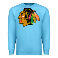 Ocean Blue the  blackhawks Premium Sweatshirt - linhVisuals
